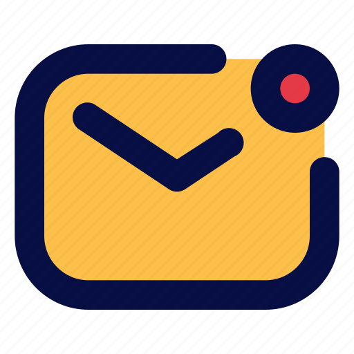 Email, notification, mail, message, envelope, communication, inbox icon - Download on Iconfinder