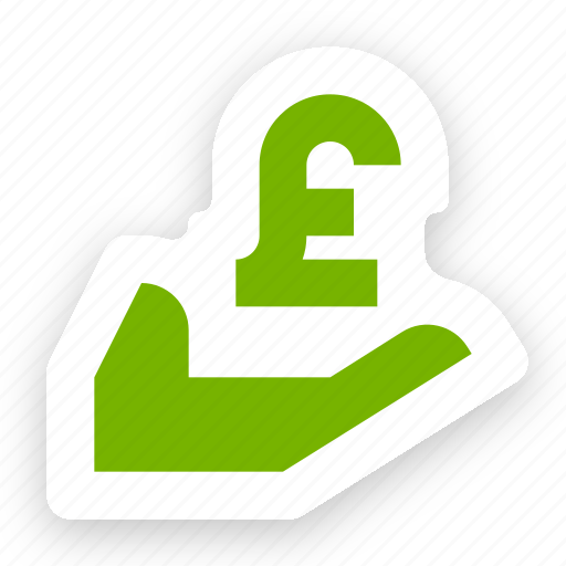 Palm, pound, british pound, gbp, currency icon - Download on Iconfinder