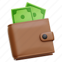 wallet, money, cash, payment, dollar