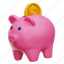 piggy, bank, pig, finance, saving 