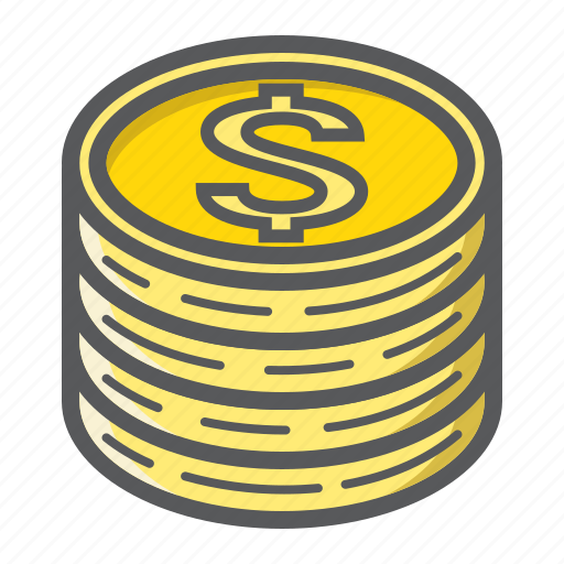 Business, coins, currency, dollar, finance, gold, money icon - Download on Iconfinder