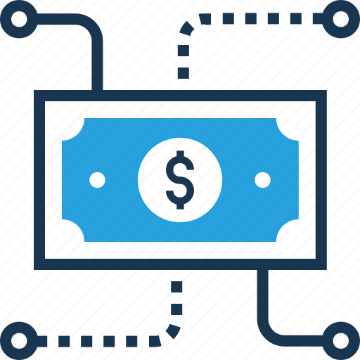 Banknote, cash flow, dollar, money, money flow icon - Download on Iconfinder