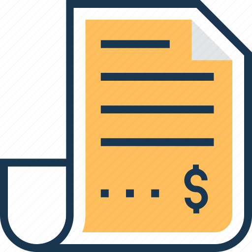 Banking, bill, financial, invoice, receipt icon - Download on Iconfinder