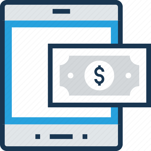 Banking app, e transaction, mobile banking, mobile transaction, online banking icon - Download on Iconfinder