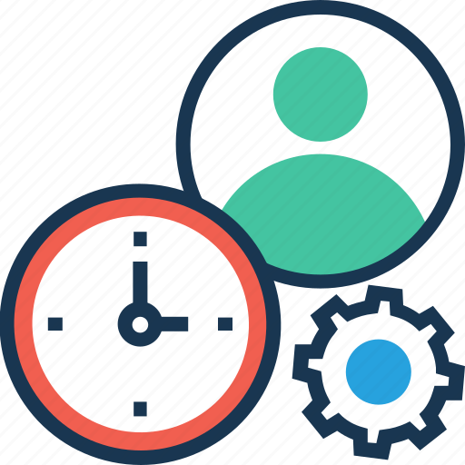 Clock, planning, schedule, time management, time organizer icon - Download on Iconfinder