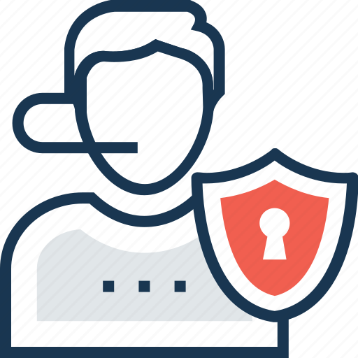 Bodyguard, incharge, security, security guard, security officer icon - Download on Iconfinder