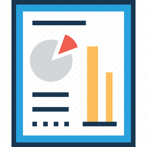 Bar graph, business report, pie graph, report, statistics icon - Download on Iconfinder