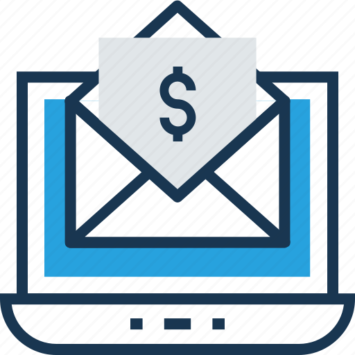 Dollar, email, envelope, inbox, mail icon - Download on Iconfinder