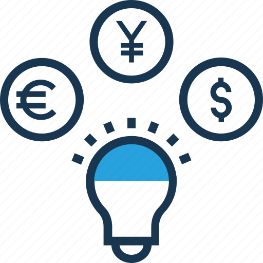 Currency, finding, forex, investment, money icon - Download on Iconfinder