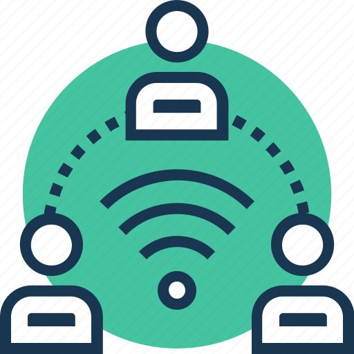Communication, conference, meeting, signals, wireless icon - Download on Iconfinder