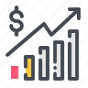 profit, chart, growth chart, finance, business, business and finance, dollar, economy, transaction