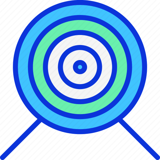 Aim, bullseye, goal, target icon - Download on Iconfinder