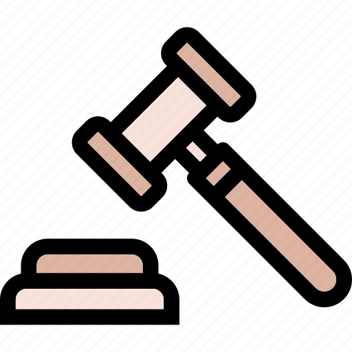 Auction, gavel, judge, law, scale icon - Download on Iconfinder