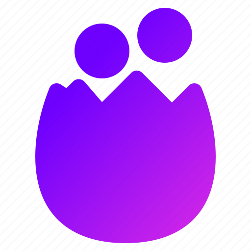 Egg, money, shell, cracked, profit icon - Download on Iconfinder