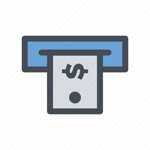 Atm, curenncy, dollar, finance, payments icon - Download on Iconfinder