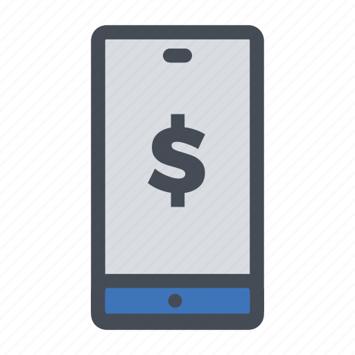 Curenncy, dollar, finance, payments, phone icon - Download on Iconfinder