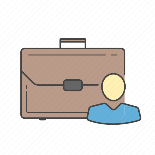 Briefcase, business, case, man, portfolio, suitcase icon - Download on Iconfinder