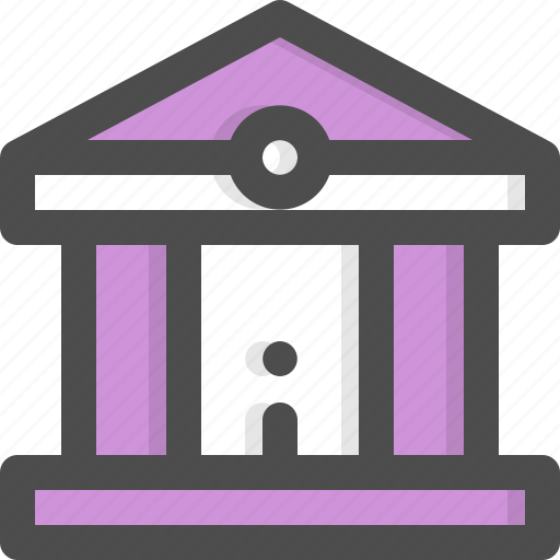 Bank, banking, building, culture, finance, museum icon - Download on Iconfinder