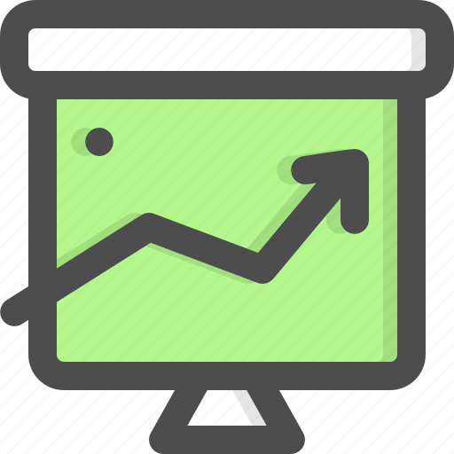 Analysis, board, business, chart, dashboard, presentation, training icon - Download on Iconfinder