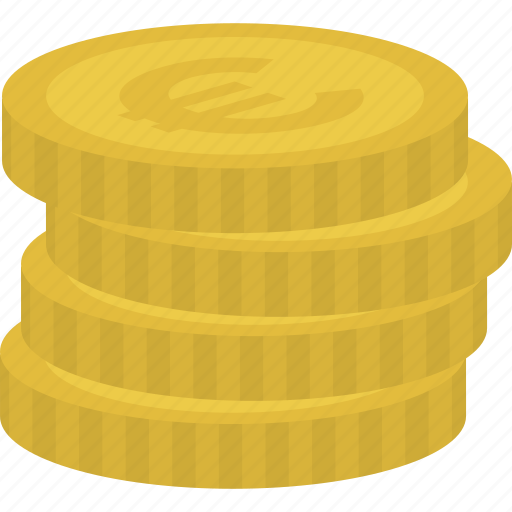 Coins, cash, currency, euro icon - Download on Iconfinder
