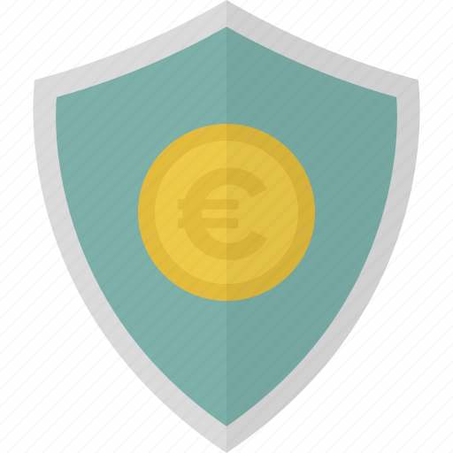 Money, shield, euro, safe, security icon - Download on Iconfinder