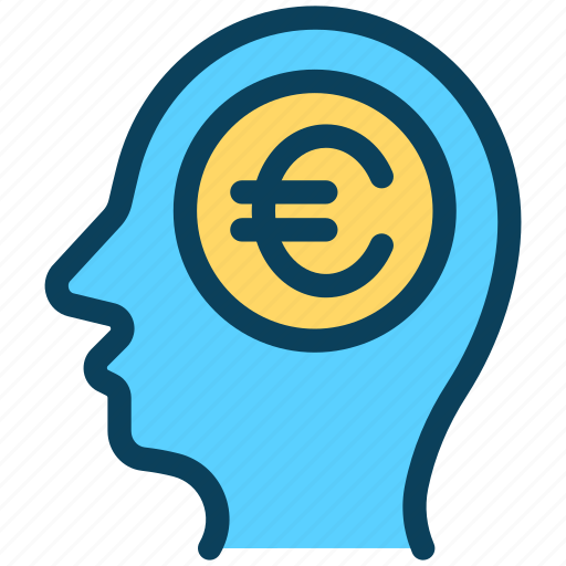Finance, currency, money, euro, mindset, think icon - Download on Iconfinder