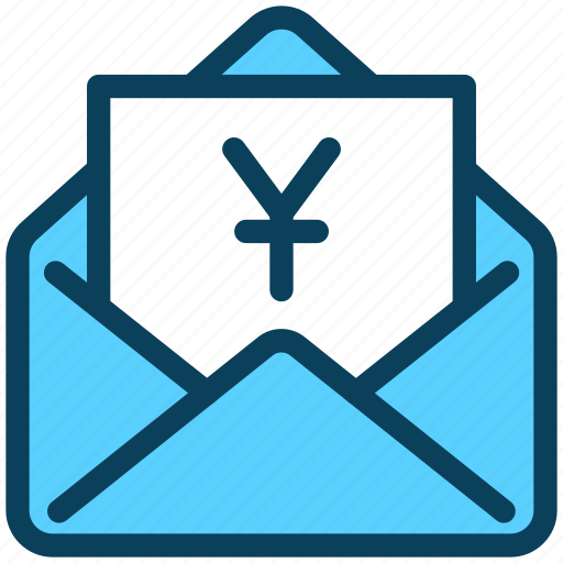 Finance, currency, money, yen, letter, email icon - Download on Iconfinder