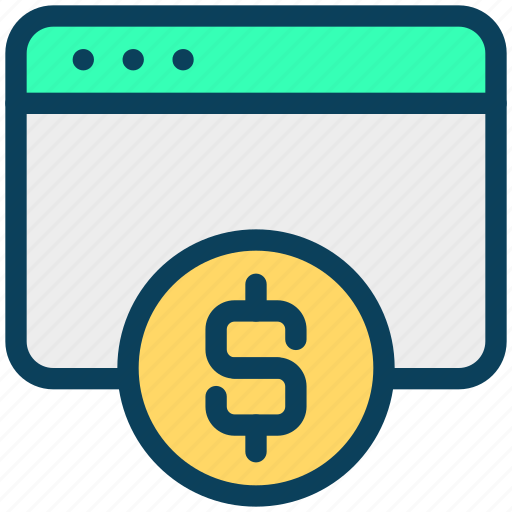 Finance, currency, money, dollar, website, online banking icon - Download on Iconfinder