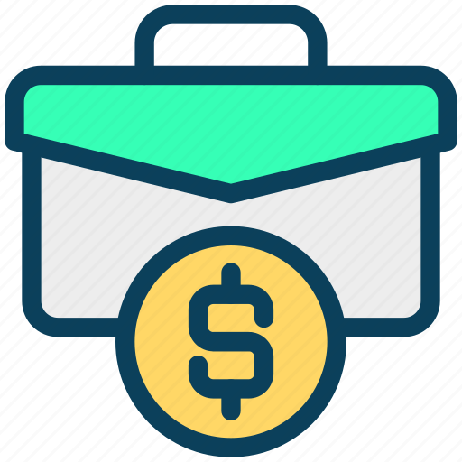 Finance, currency, money, dollar, bag, briefcase icon - Download on Iconfinder