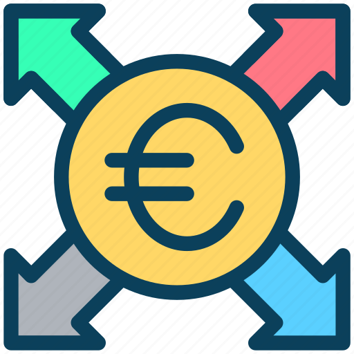 Finance, currency, money, euro, send, payment icon - Download on Iconfinder