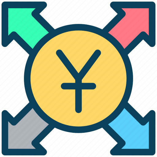 Finance, currency, money, yen, send, payment icon - Download on Iconfinder