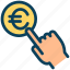 finance, currency, money, euro, pay per click, payment 