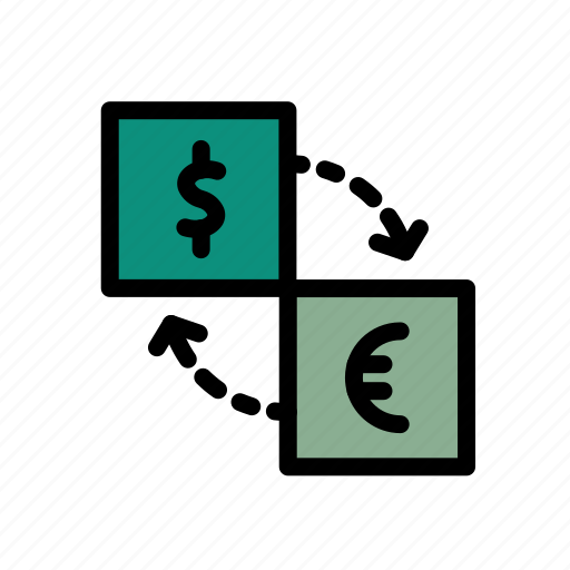 Bank, credit, finance, financial, dollar, euro, kurs icon - Download on Iconfinder
