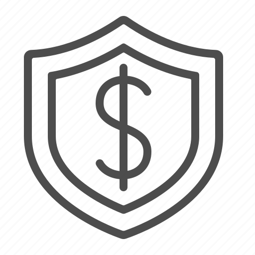 Business, dollar, insurance, investment, money, security, shield icon - Download on Iconfinder