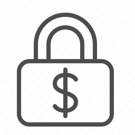 Blocked, dollar, finance, lock, money, security icon - Download on Iconfinder