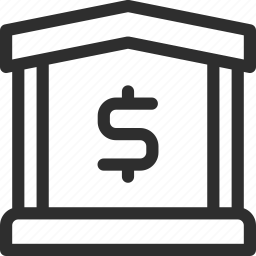 25px, bank, iconspace icon - Download on Iconfinder