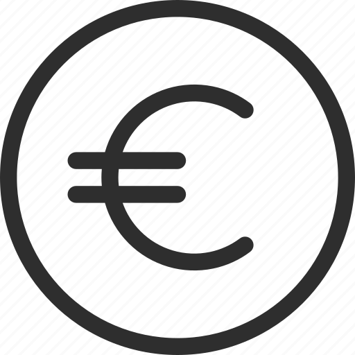 25px, coin, euro, iconspace icon - Download on Iconfinder