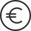 25px, coin, euro, iconspace 
