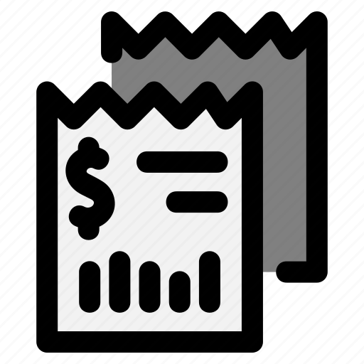 Bill, business, checkout, commerce, finance, shopping, technology icon - Download on Iconfinder