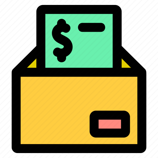 Business, email, finance, letter, message, money, technology icon - Download on Iconfinder