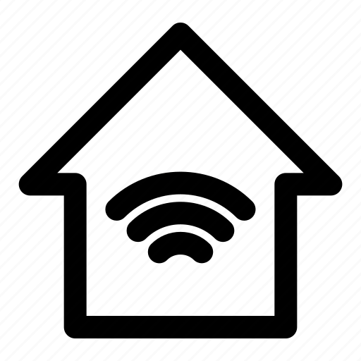 Company, home, house, internet, signal icon - Download on Iconfinder