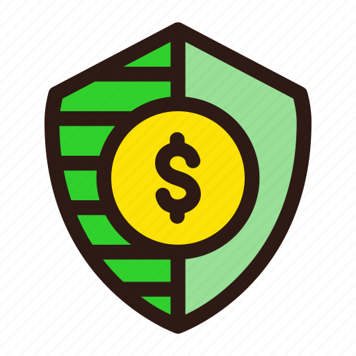 Security, protection, secure, shield, dollar, money icon - Download on Iconfinder