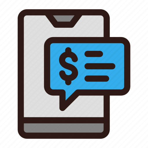 Chat, payment, dollar, finance, cash icon - Download on Iconfinder