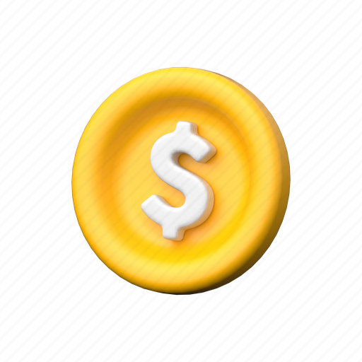 Dollar, coin, finance, illustration, money, business, wealth icon - Download on Iconfinder