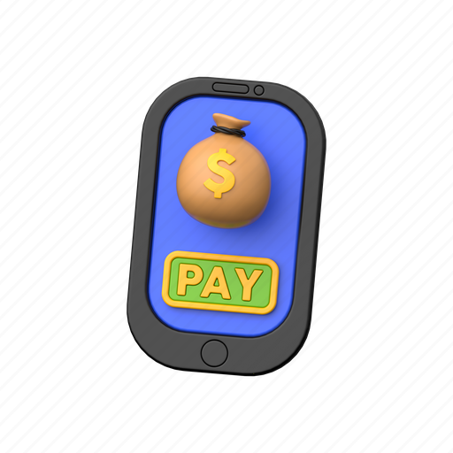 Mobile, banking, transaction, finance, illustration, online, money icon - Download on Iconfinder