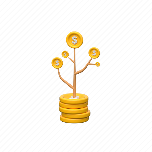 Money, tree, finance, business, dollar, banking, isolated icon - Download on Iconfinder