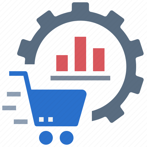 Consumption, demand, supply, analysis, shopping, cart, sales icon - Download on Iconfinder