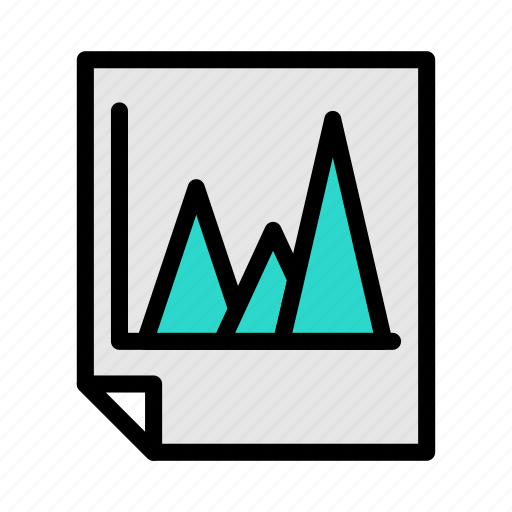 Graph, finance, report, file, chart icon - Download on Iconfinder