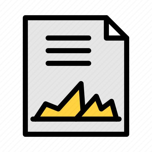 Report, graph, file, chart, finance icon - Download on Iconfinder