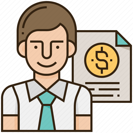 Banking, businessman, financial, loan, report icon - Download on Iconfinder